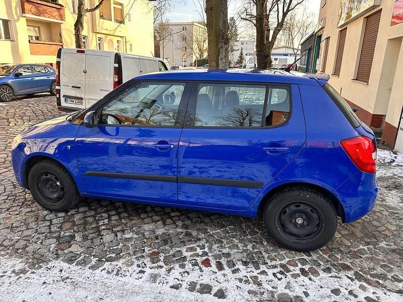 Gebraucht Skoda Fabia Ambiente 69 PS (50 kW) 2007 Blau Kleinwagen