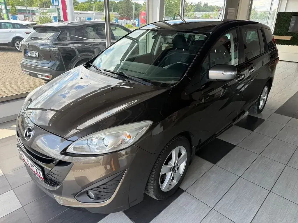 Gebraucht Mazda 5 Sendo 150 PS (110 kW) 2014 Braun Van / Kleinbus