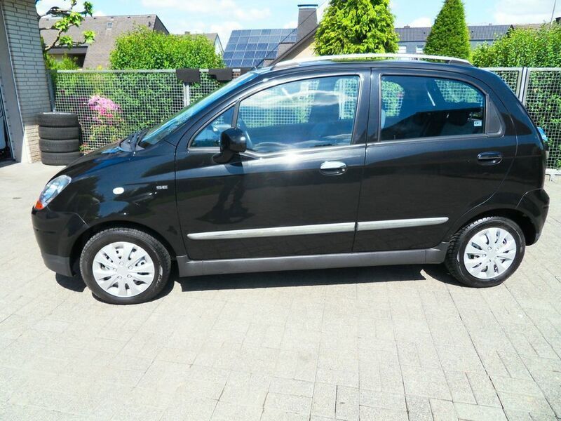 Schwarz Gebraucht 2009 Chevrolet Matiz SE Kleinwagen | 2.980 € (Etwas zu teuer) - Bild 1/4
