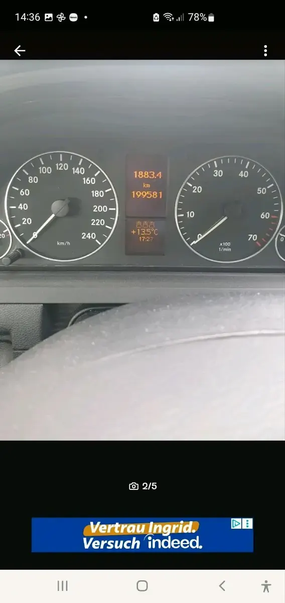 Gebraucht Mercedes A150 2005 Kleinwagen