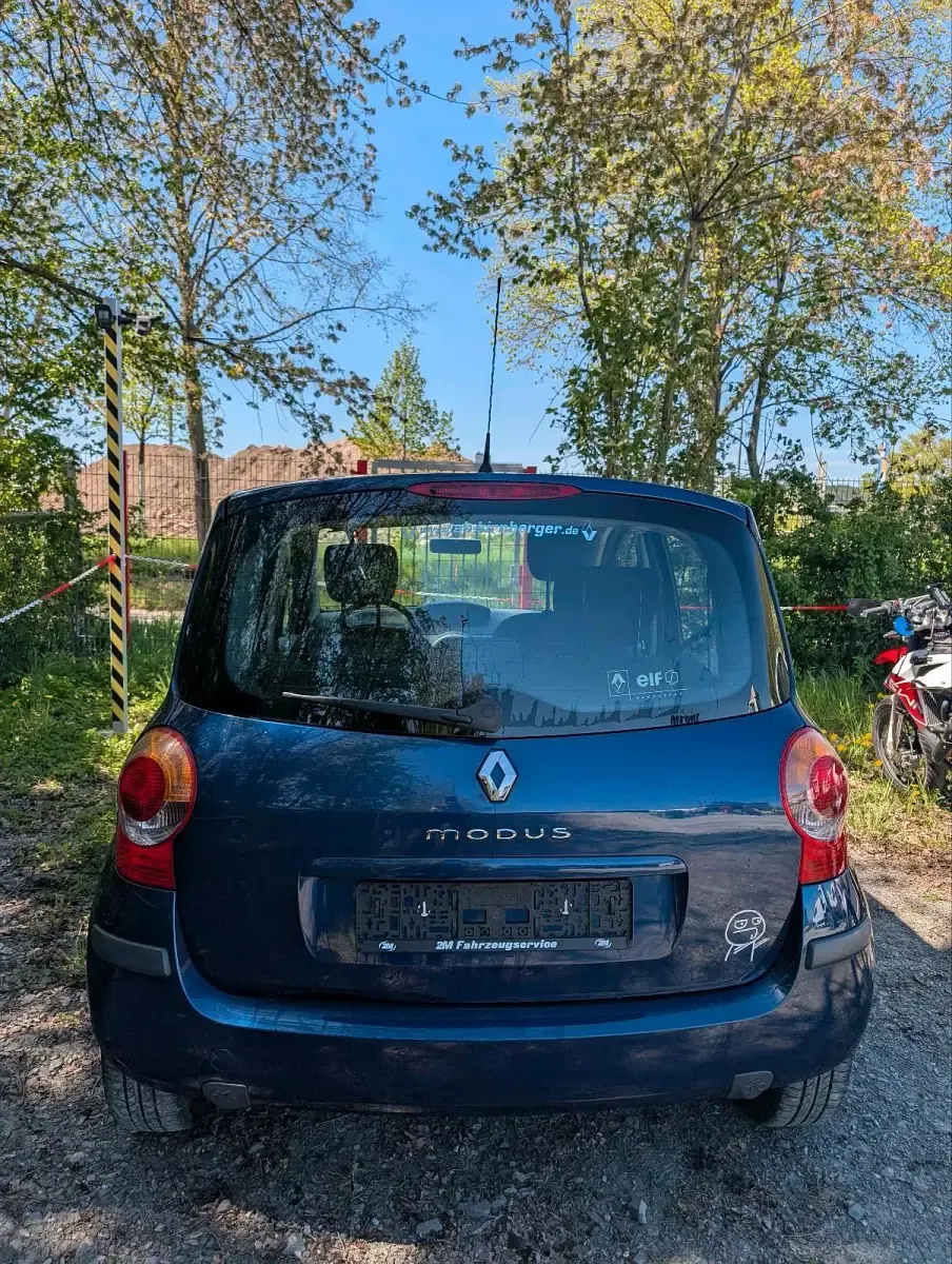Gebraucht Renault Modus 75 PS (55 kW) 2006 Blau Van / Kleinbus