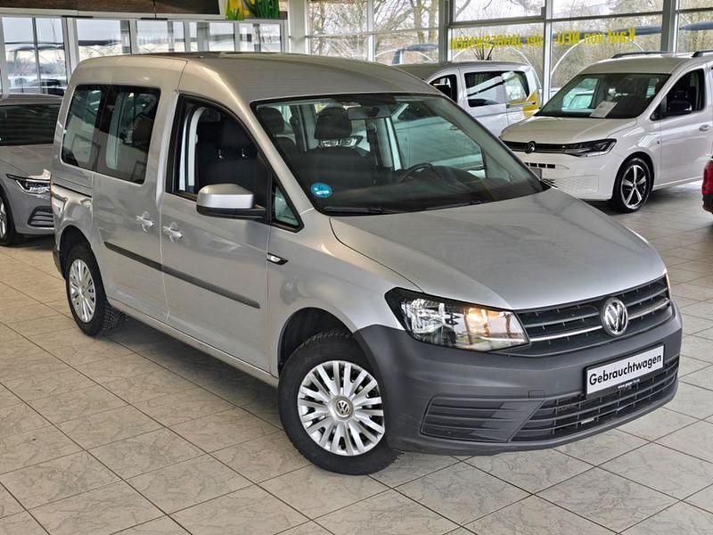 Gebraucht VW Caddy Trendline 75 PS (55 kW) 2019 Silber Van / Kleinbus