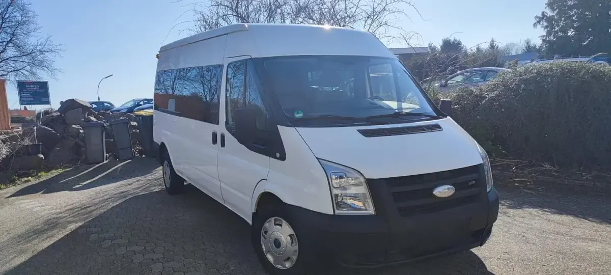 Gebraucht Ford Transit 110 PS (80 kW) 2007 Weiß Van / Kleinbus