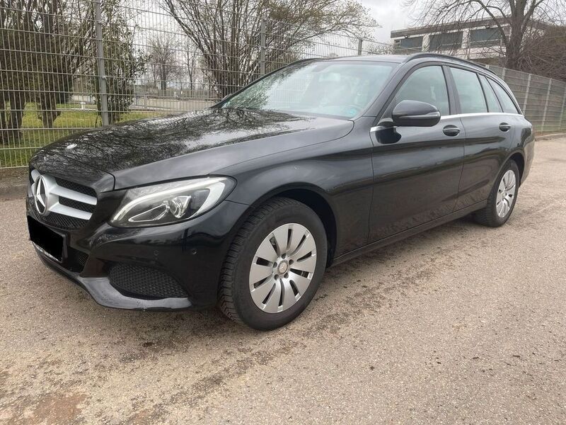 Schwarz Gebraucht 2015 Mercedes C200 Kombi | 11.500 € (Fairer Preis) - Bild 1/4