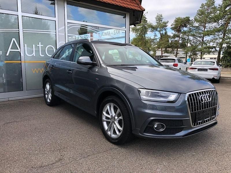 Grau Gebraucht 2014 Audi Q3 S-Line SUV | 14.990 € (Guter Preis) - Bild 1/4