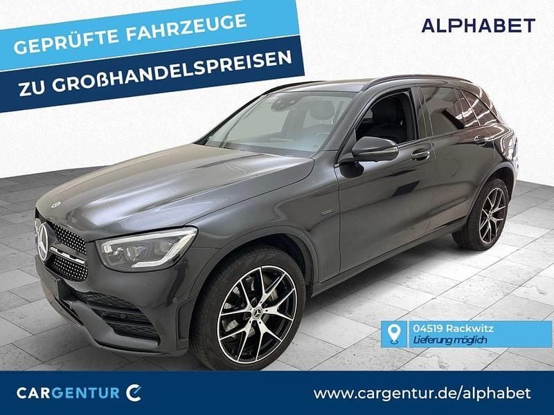 Graphitgrau Gebraucht 2021 Mercedes GLC300e AMG line SUV | 32.190 € (Guter Preis) - Bild 1/2