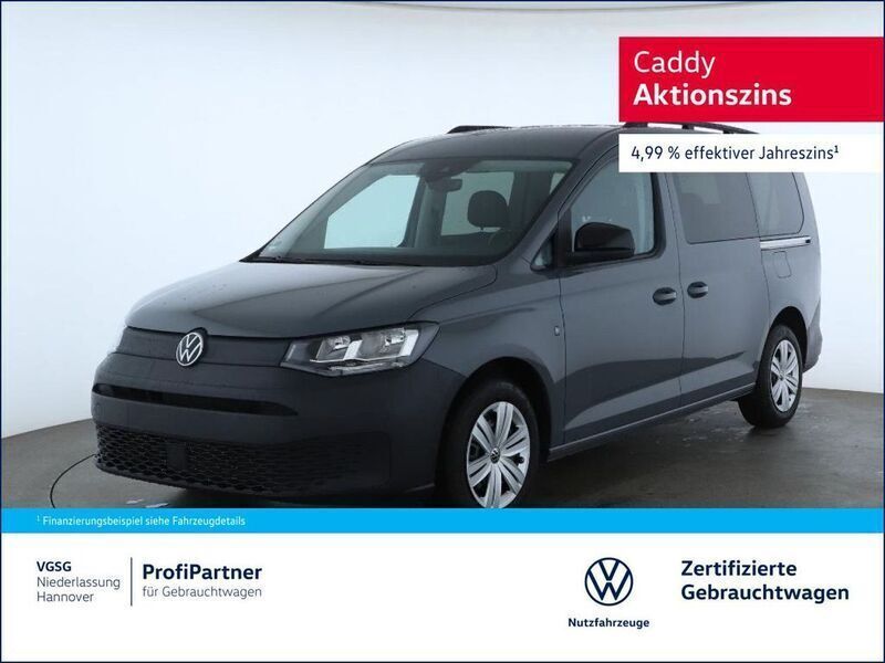 Grau Gebraucht 2024 VW Caddy Maxi Basis Van / Kleinbus | 37.320 € (Fairer Preis) - Bild 1/4