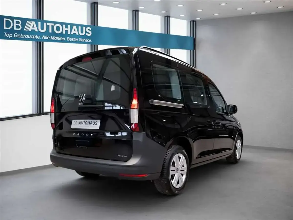 Brugt VW Caddy 122 HK (89 kW) 2022 Sort MPV