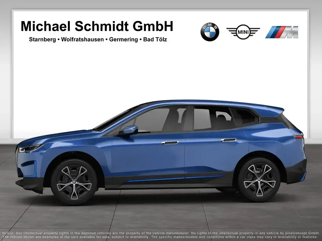 Gebraucht BMW iX Sport Line 239 kW (326 PS) 2023 Phytonicblau SUV