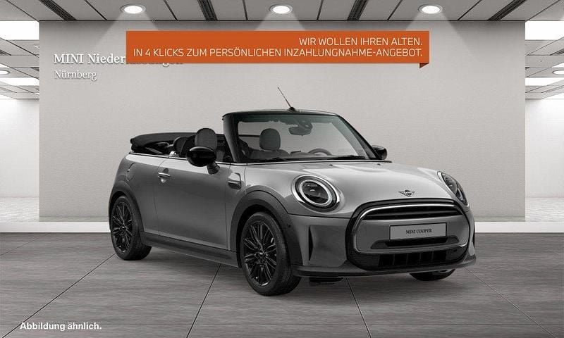 Grau Gebraucht 2022 Mini Cooper Cabriolet Cabrio | 29.990 € (Teuer) - Bild 1/4