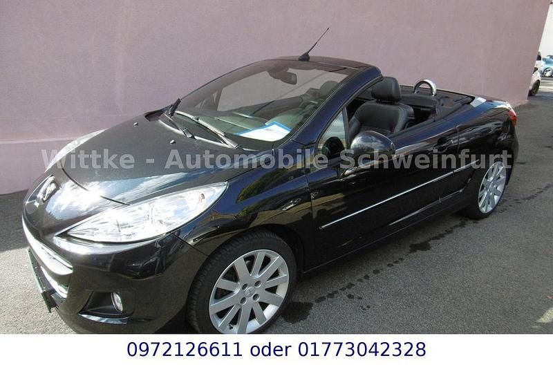 Schwarz Gebraucht 2013 Peugeot 207 CC Allure Cabrio | 6.790 € (Etwas zu teuer) - Bild 1/4