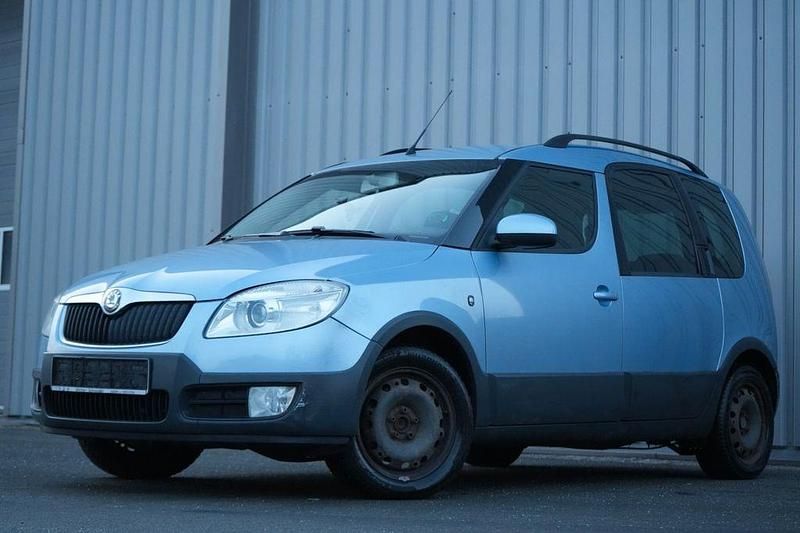 Blau Gebraucht 2008 Skoda Roomster Van / Kleinbus | 2.270 € (Superpreis) - Bild 1/4