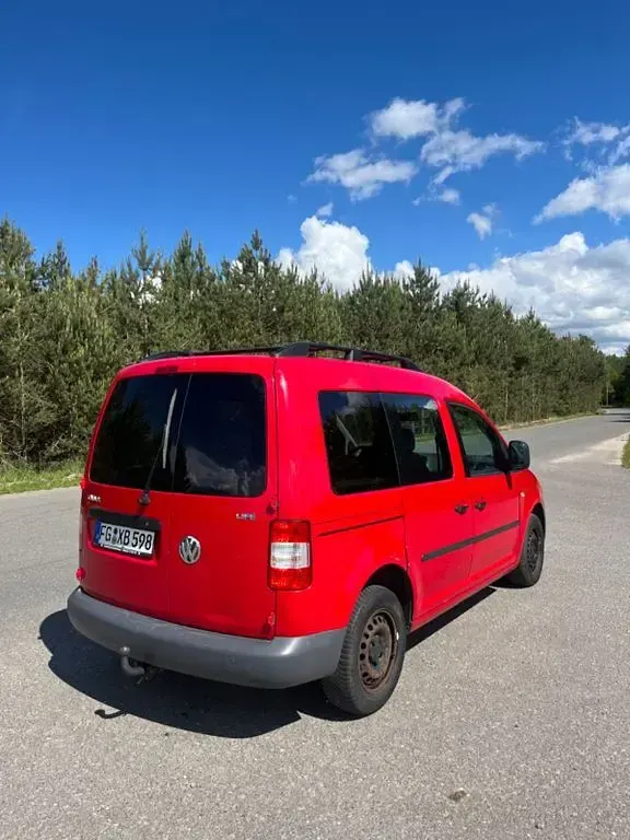 Brugt VW Caddy Life 75 HK (55 kW) 2008 Rød MPV