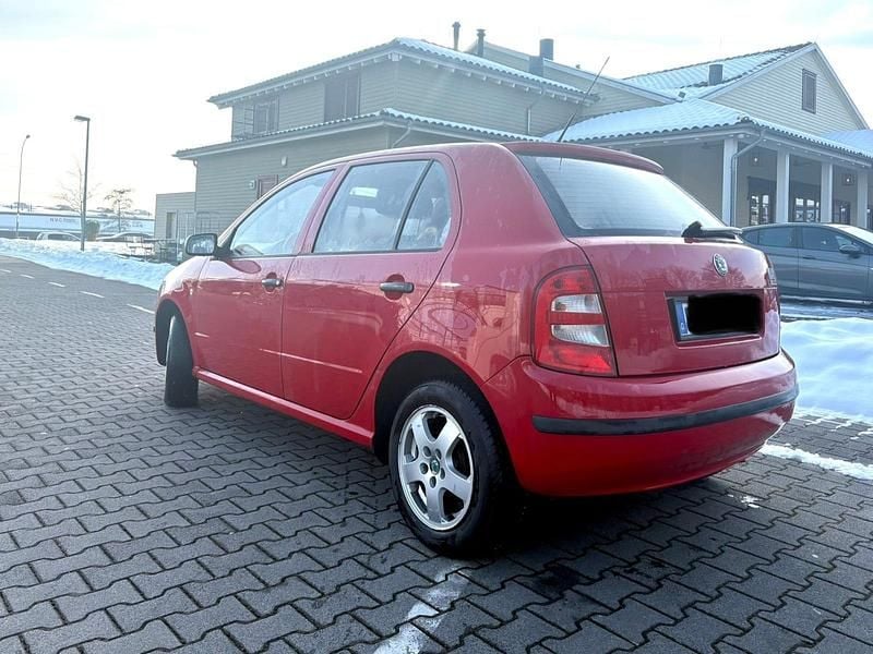 Gebraucht Skoda Fabia 80 PS (58 kW) 2004 Rot Kleinwagen