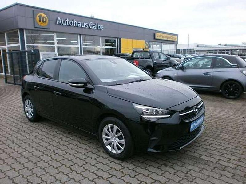 Schwarz Gebraucht 2021 Opel Corsa Edition Kleinwagen | 12.900 € (Fairer Preis) - Bild 1/4