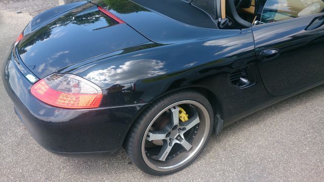 Gebraucht Porsche 986 Boxster 299 PS (219 kW) 2002 Schwarz Cabrio