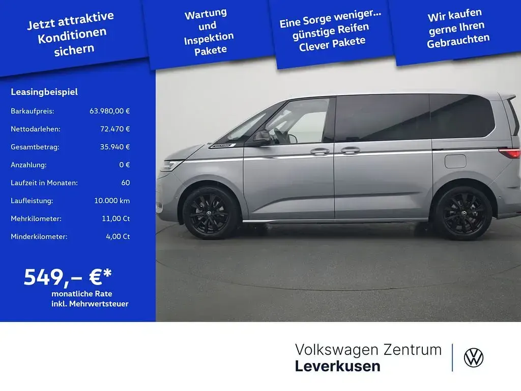 Gebraucht VW Multivan Style 150 PS (110 kW) 2026 Schwarz Van / Kleinbus