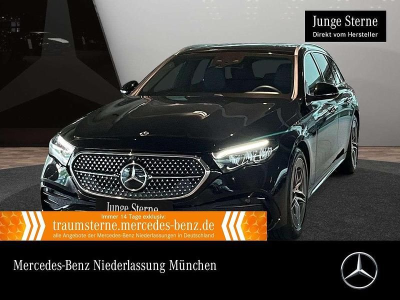 Schwarz Gebraucht 2024 Mercedes E300 Advanced Limousine | 48.990 € (Superpreis) - Bild 1/3