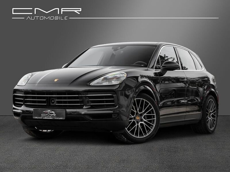 Tiefschwarzmetallic Gebraucht 2019 Porsche Cayenne SUV | 52.814 € (Fairer Preis) - Bild 1/4