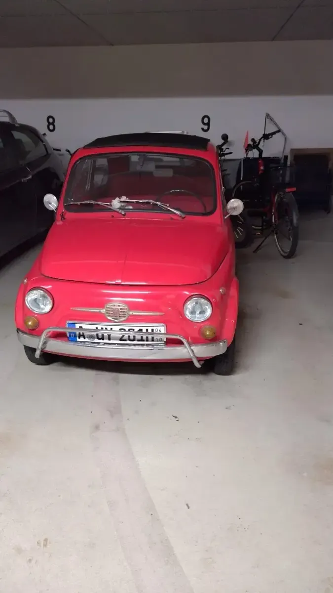 Gebraucht Fiat 500 18 PS (13 kW) 1972 Rot Kleinwagen