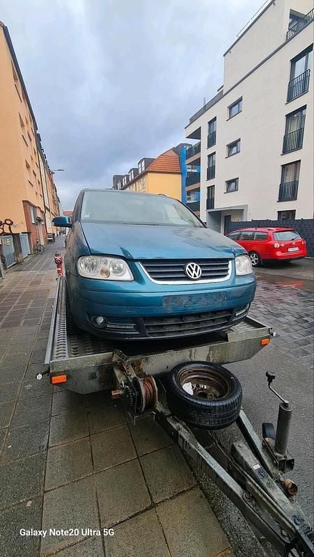 Gebraucht VW Touran 136 PS (100 kW) 2003 Blau Van / Kleinbus