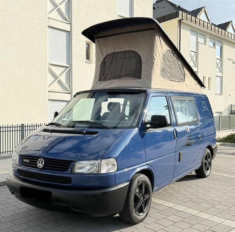 Blau Gebraucht 2001 VW T4 California Van | 11.800 € - Bild 1/4