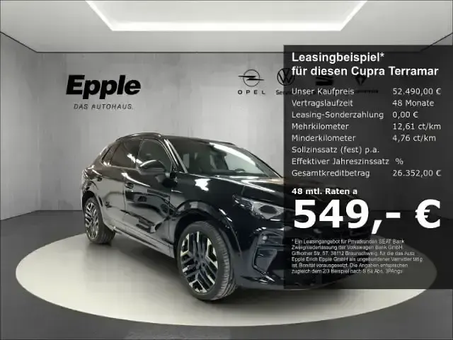 Neu Cupra Terramar Limited Edition 272 PS (200 kW) 2025 Grau SUV
