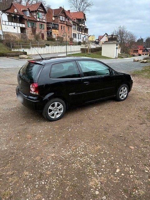 Gebraucht VW Polo United 60 PS (44 kW) 2008 Schwarz Kleinwagen