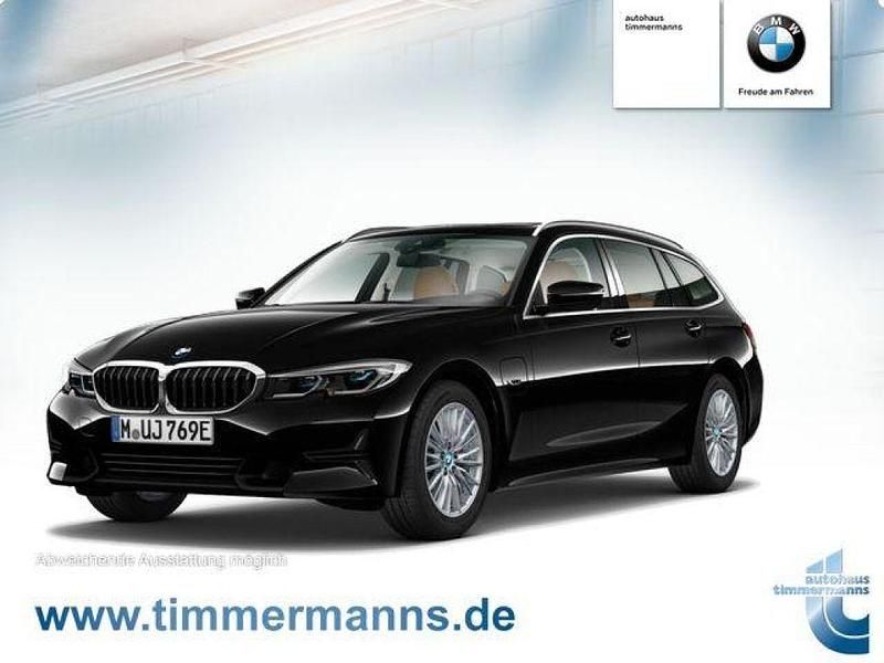 Schwarz uni Gebraucht 2022 BMW 330e Sport Line Kombi | 33.080 € (Guter Preis) - Bild 1/4