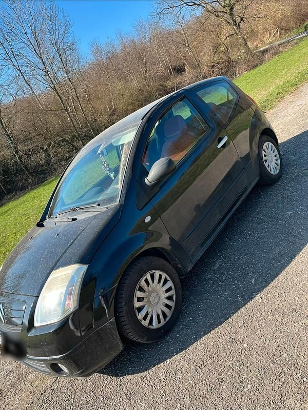 Gebraucht Citroën C2 73 PS (53 kW) 2005 Schwarz Kleinwagen
