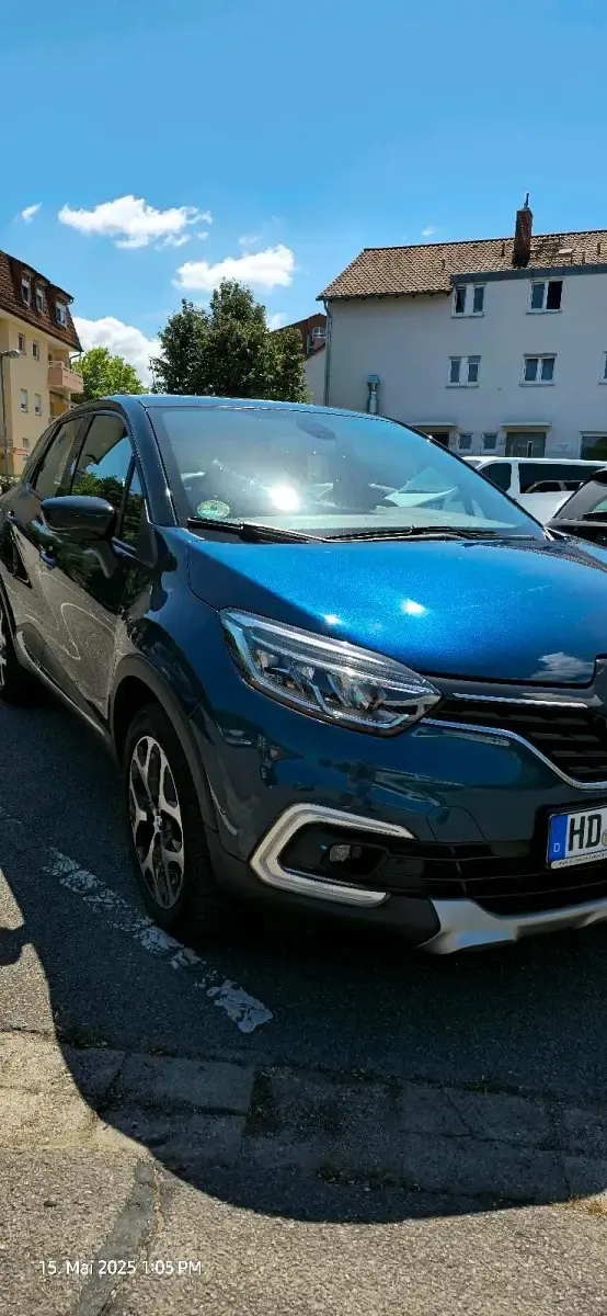 Gebraucht Renault Captur 120 PS (88 kW) 2018 Blau SUV