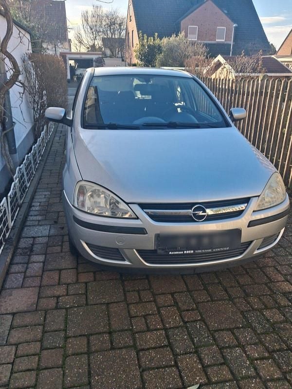 Silber Gebraucht 2003 Opel Corsa Enjoy Kleinwagen | 950 € (Superpreis) - Bild 1/2