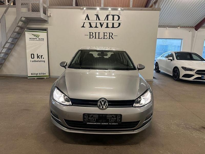 Gebraucht VW Golf VII Highline 140 PS (102 kW) 2014 Silber Limousine