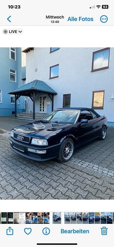 Gebraucht Audi Cabriolet 150 PS (110 kW) 1997 Blau Cabrio