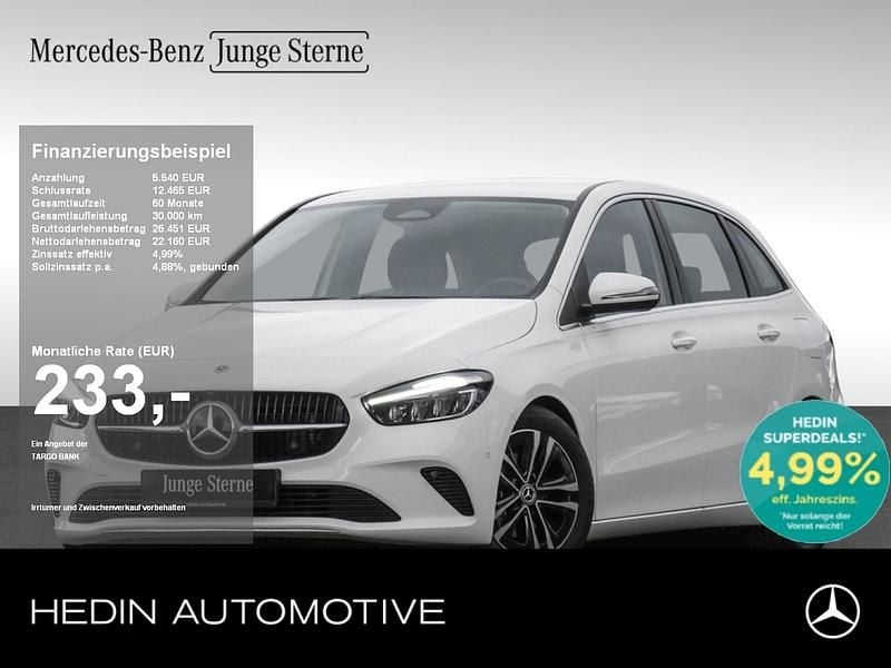 Unilack polarweiß Gebraucht 2024 Mercedes B180 Progressive Van / Kleinbus | 26.800 € (Superpreis) - Bild 1/4