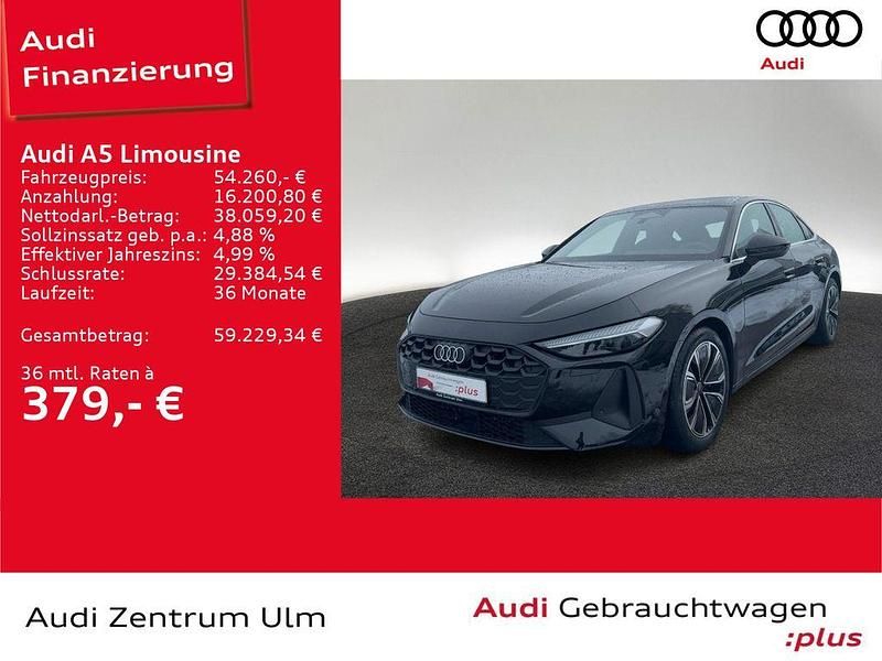Gebraucht Audi A5 Ambiente 204 PS (150 kW) 2025 Mythosschwarz metallic Limousine
