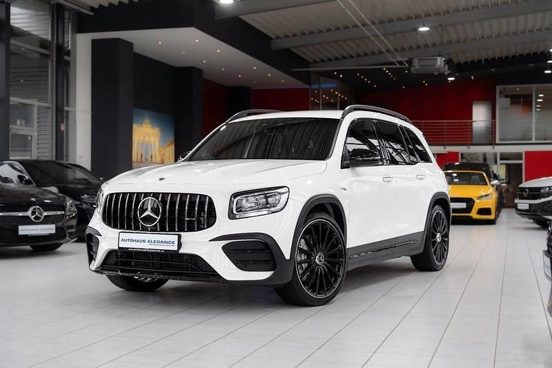 Polarweiss unilack Gebraucht 2022 Mercedes GLB35 AMG SUV | 42.980 € (Superpreis) - Bild 1/4