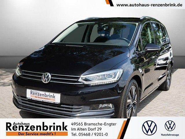 Schwarz Gebraucht 2020 VW Touran Highline Van / Kleinbus | 25.390 € (Fairer Preis) - Bild 1/4