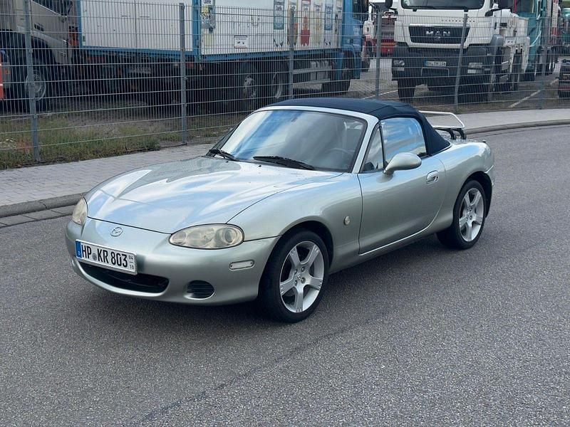 Silber Gebraucht 2003 Mazda MX5 Cabrio | 6.900 € (Guter Preis) - Bild 1/4