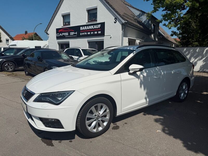 Gebraucht Seat Leon ST Style 110 PS (80 kW) 2018 Weiß Kombi