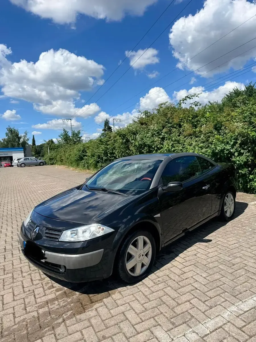 Gebraucht Renault Mégane Cabriolet 110 PS (80 kW) 2004 Schwarz Cabrio