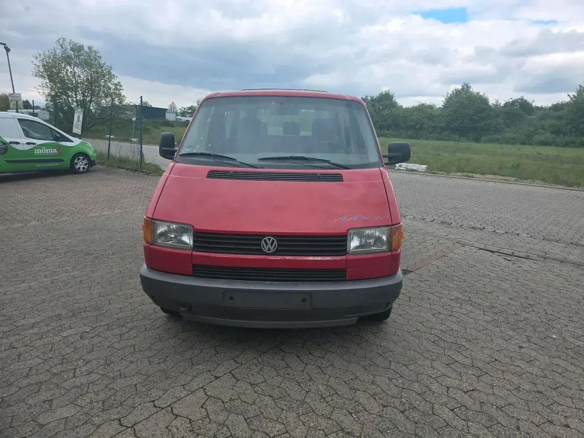 Gebraucht VW Multivan Allstar 84 PS (61 kW) 1993 Rot Van / Kleinbus