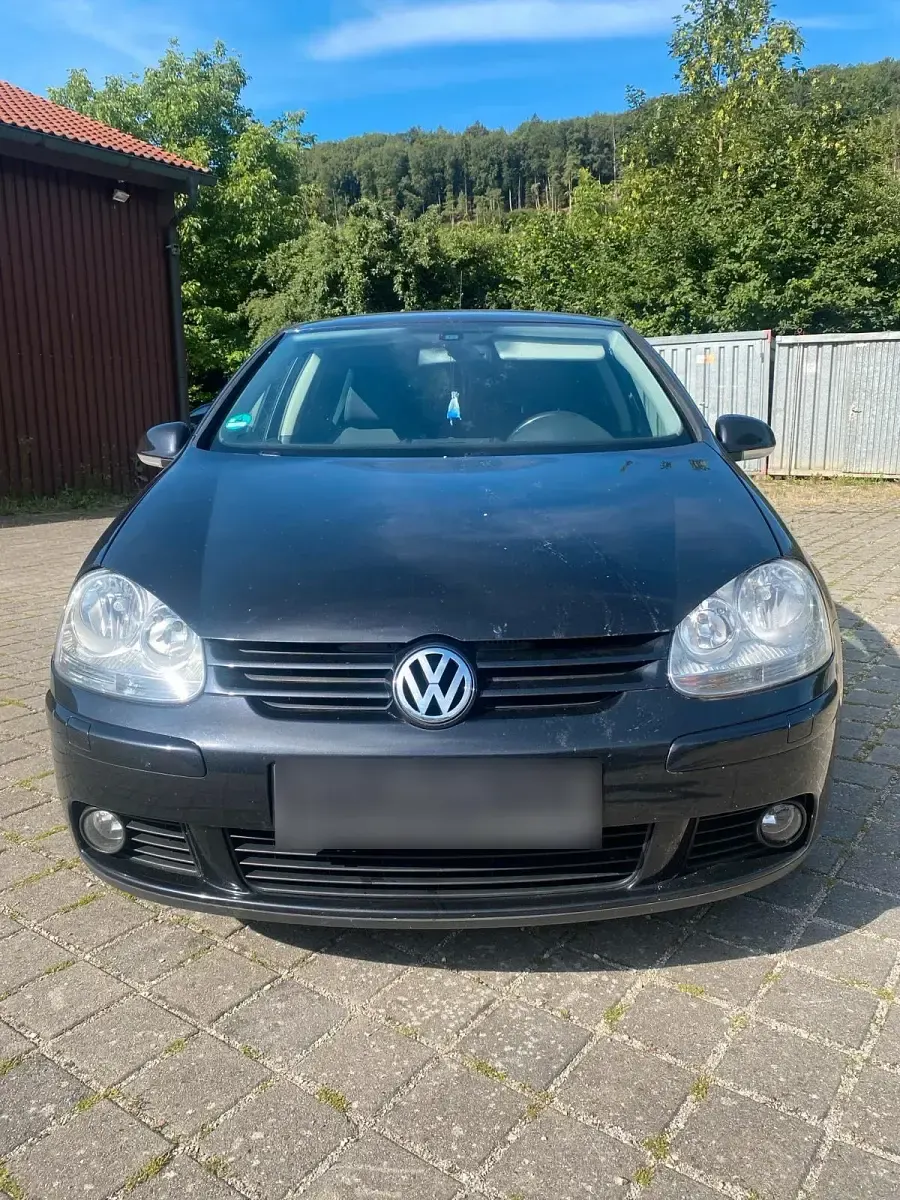 Gebraucht VW Golf VI 80 PS (58 kW) 2008 Schwarz Kleinwagen