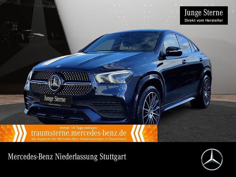 Blau Gebraucht 2022 Mercedes GLE350 AMG Limousine | 61.990 € (Fairer Preis) - Bild 1/3