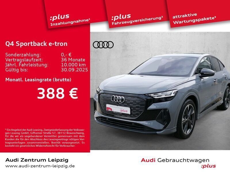 Kieselgrau Gebraucht 2024 Audi Q4 Sportback e-tron Ambiente SUV | 43.990 € (Etwas zu teuer) - Bild 1/3