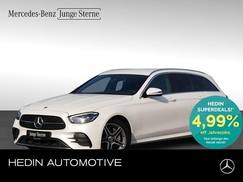 Weiß Gebraucht 2022 Mercedes E220 AMG Limousine | 34.990 € (Fairer Preis) - Bild 1/4