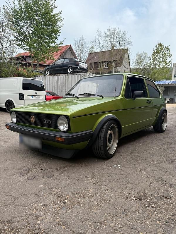 Grün Gebraucht 1983 VW Golf I GTD Kleinwagen | 7.000 € - Bild 1/4