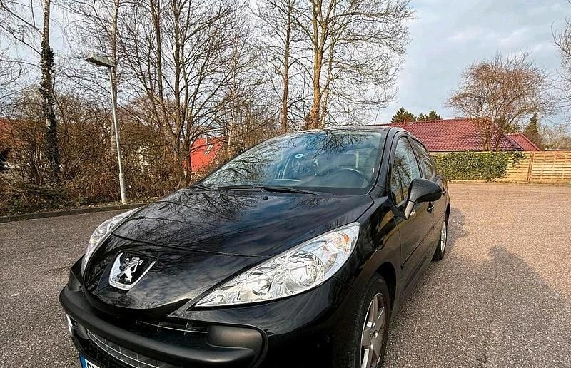 Gebraucht Peugeot 207 2007 Schwarz Kleinwagen