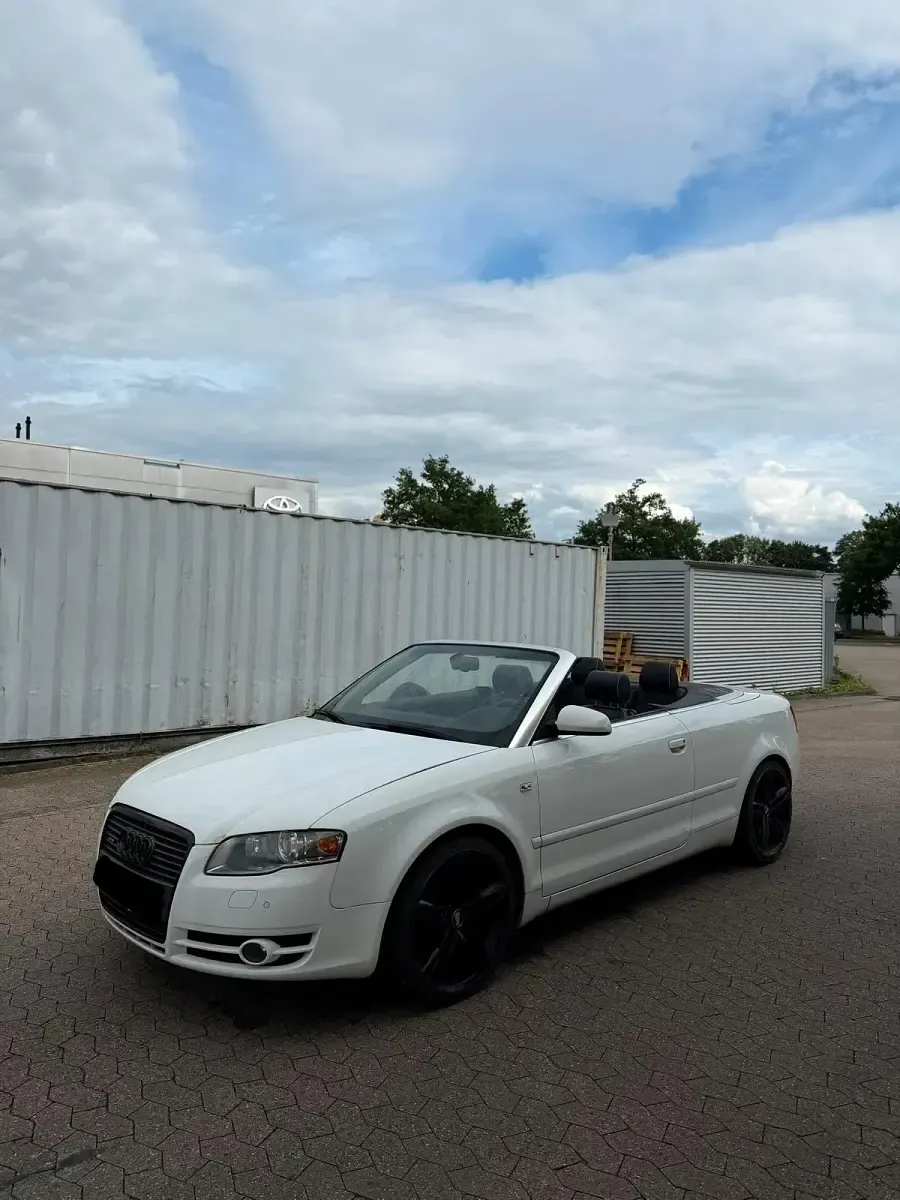 Gebraucht Audi A4 Cabriolet Exclusive 232 PS (170 kW) 2007 Weiß Cabrio