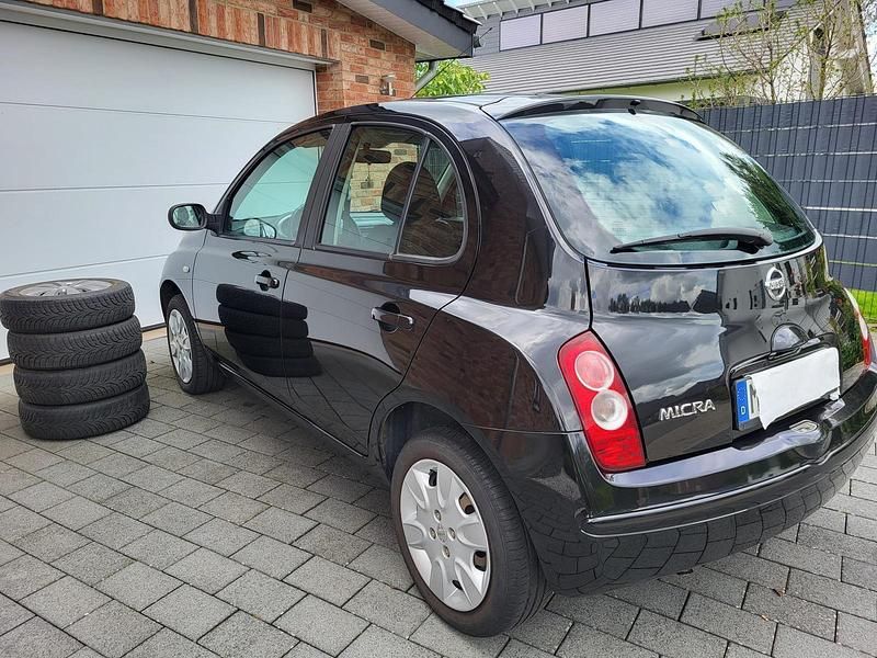 Gebraucht Nissan Micra 90 PS (66 kW) 2008 Schwarz Kleinwagen